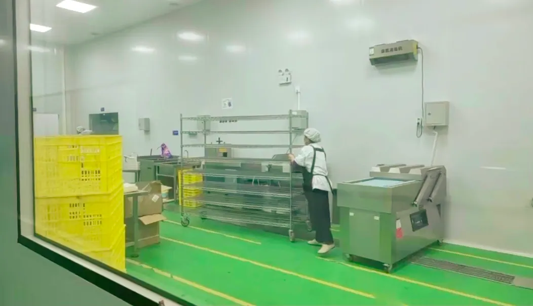百家轩工厂与冷链配送现场实拍
